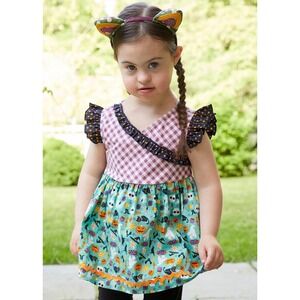 Girls Matilda Jane Moments with you Halloween All Hallows' Eve Tunic size 4
